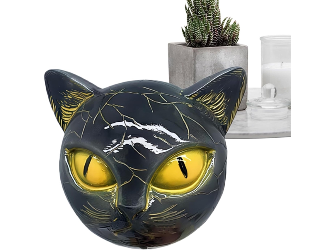 Figuritas Para El Hogar - Estatua Negra, Decorativa, Elegante Pieza De Colección