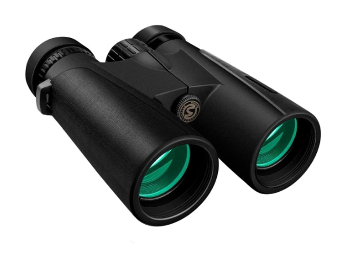 Binoculares para adultos 12x42 compactos HD para observación de aves, profesionales, viajes, caza, conciertos, deportes, color negro USHION
