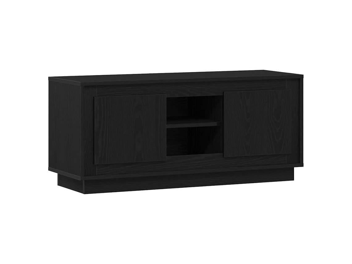 Maison Exclusive - Gabinete De Tv Roble Negro 102 X 35 X 45 Cm