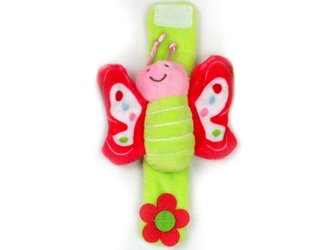 Correa de Reloj de Mano - Sonajeros de Animales Suaves, Juguete de Aprendizaje Para Bebé F