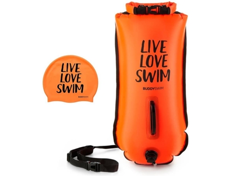 Flotador BUDDYSWIM Live Love Swim Naranja