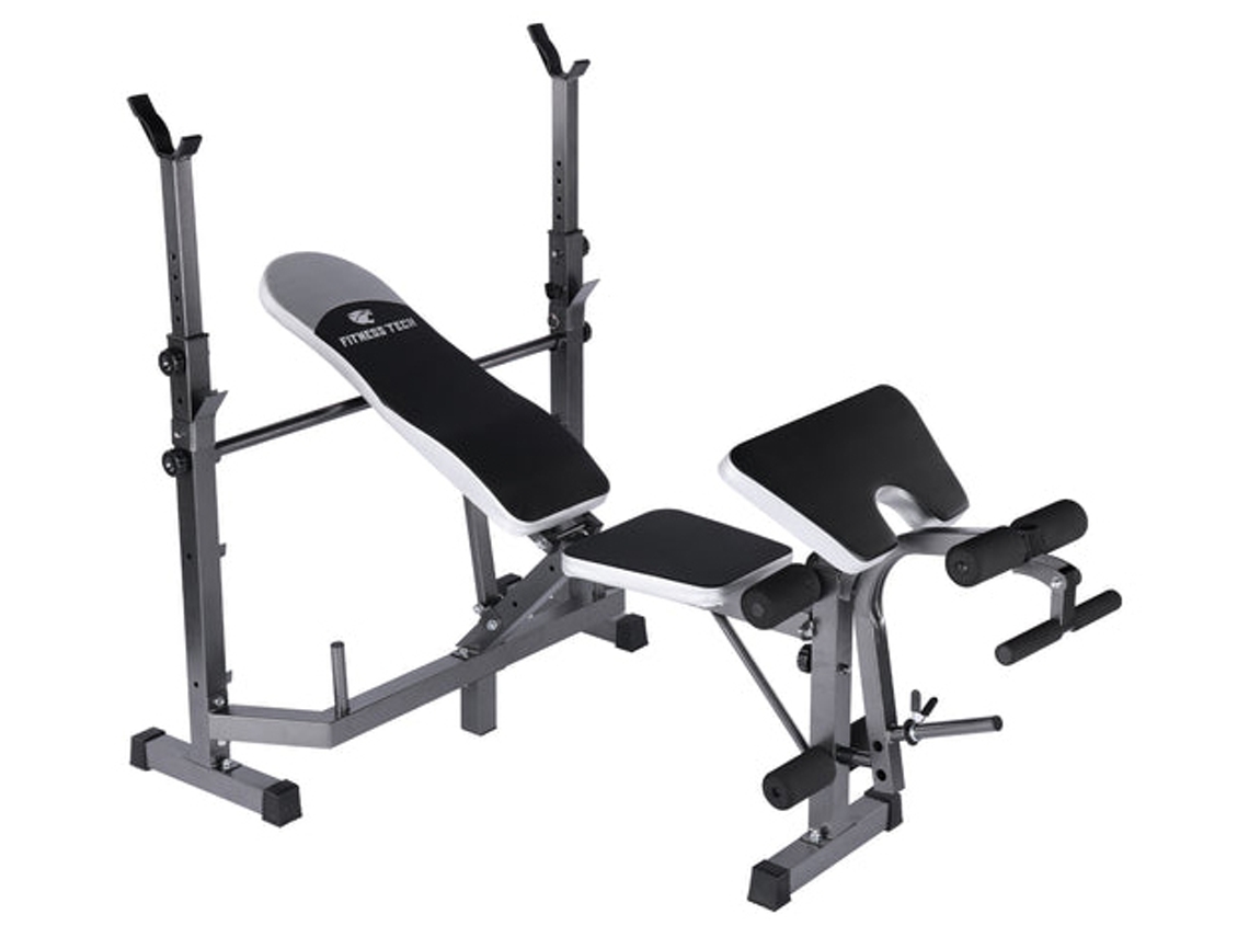 Dispositivo de Musculación FITNESS TECH  Banco de prensa reclinable multiestación