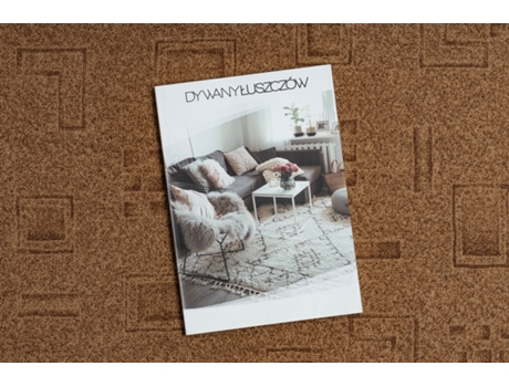 Alfombra de pasillo con refuerzo de goma JENA beige 120cm