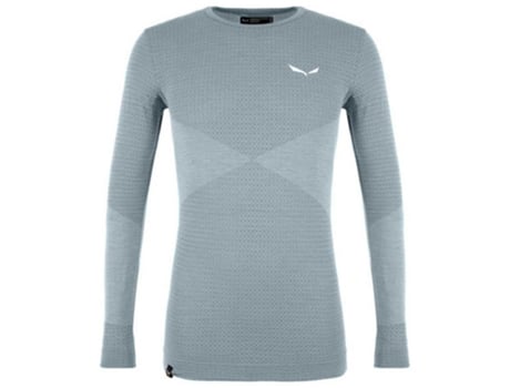 Camiseta de Hombre para Esquí SALEWA Zebru Responsive Azul (S)