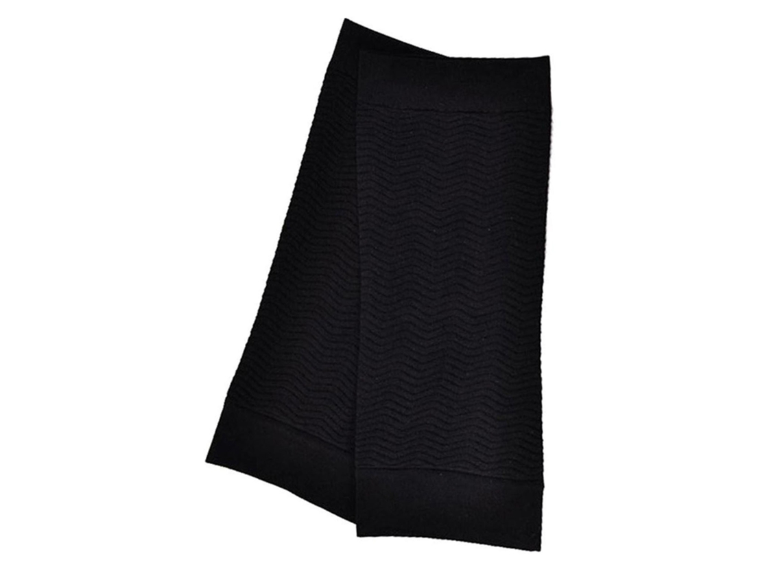 Mangas de compresión adelgazantes cómodas, transpirables y elásticas para brazos, tallas grandes, color negro, talla única | Sin marca