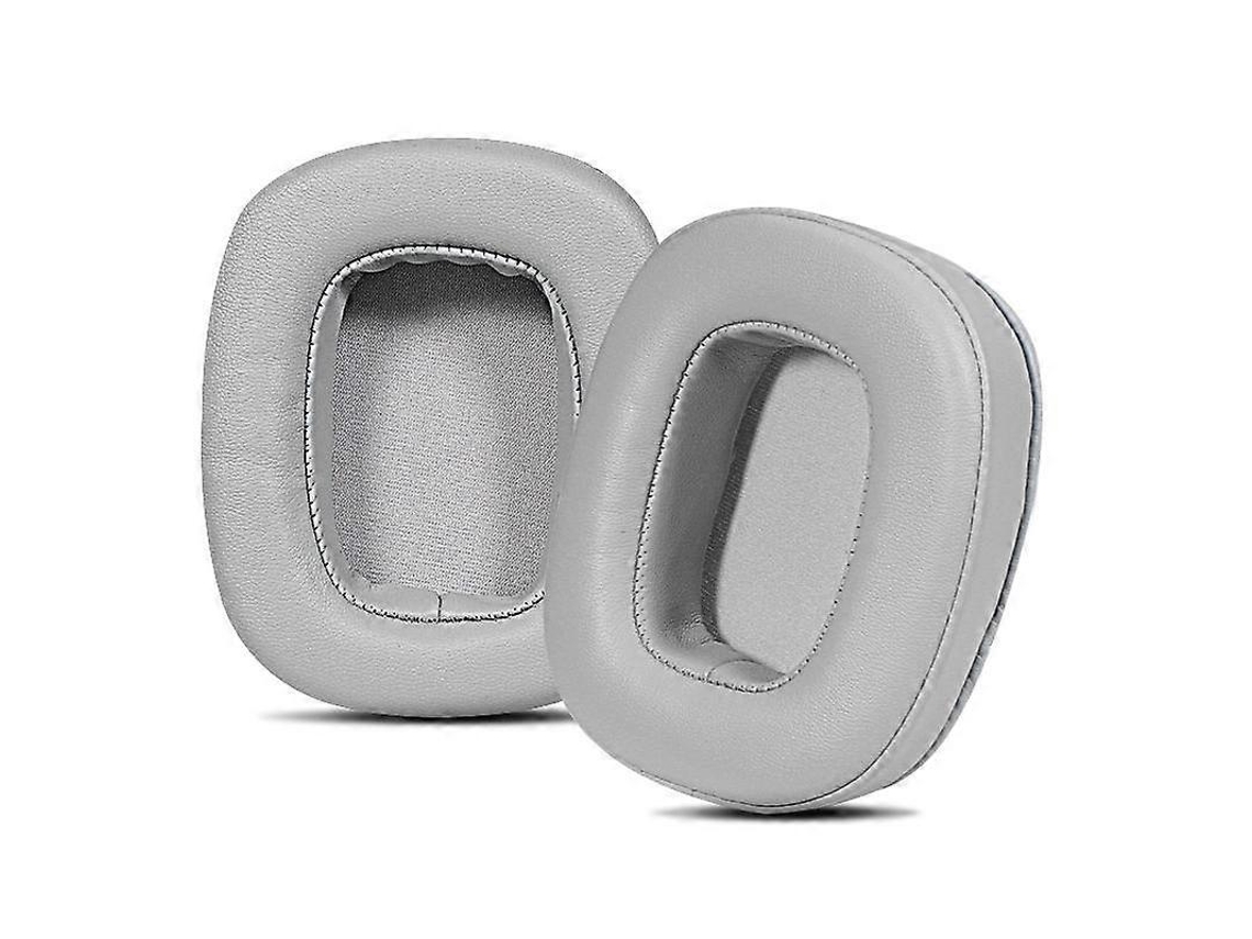 Par de almohadillas de repuesto de cuero proteico para auriculares Edifier G5/G50/G35/G3. GIECY
