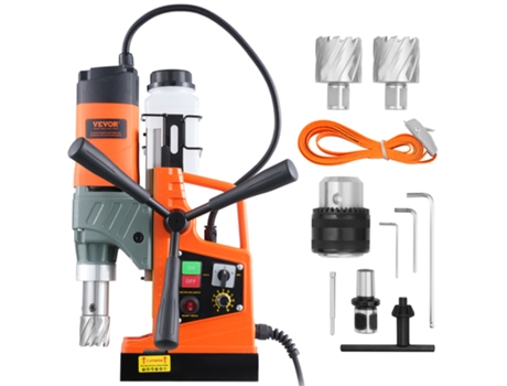 Taladro magnético VEVOR 1450W 12500N Taladro magnético portátil 800RPM