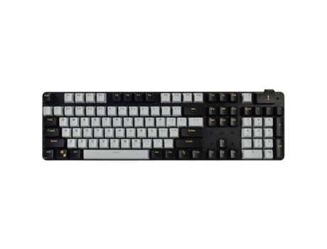 104 Piezas Teclas de Teclado Diseño Ergonómico Color Brillante Resistente a la Decoloración Decorativos PBT Teclados Mecánicos Teclas de Repuesto S...