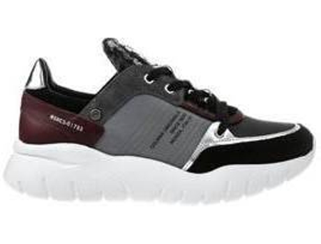 Zapatillas COLMAR Buty Damskie Supreme Uptown Blackredgray Mujer (37 - Gris y Negro)