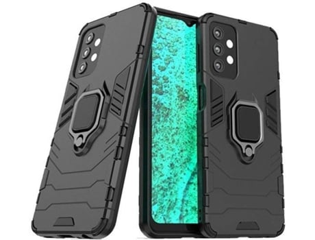 Carcasa Samsung Galaxy A72 G4M Protección Militar Magnética Negro