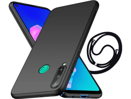 Funda Huawei P40 Lite E Turtleshell con Cordon Negro