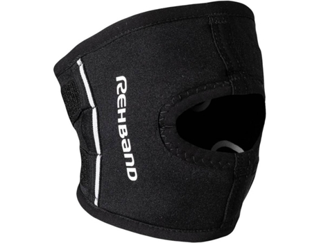 Rodilleras de Fútbol REHBAND Com Estabilizador Patela Ud 3 Mm (Negro - M)