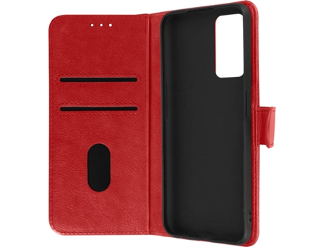 Funda Oppo Reno 6 5G AVIZAR con Soporte (Rojo)