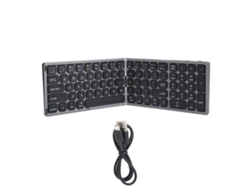 Teclado inalámbrico Bluetooth plegable para iOS, Android y PC