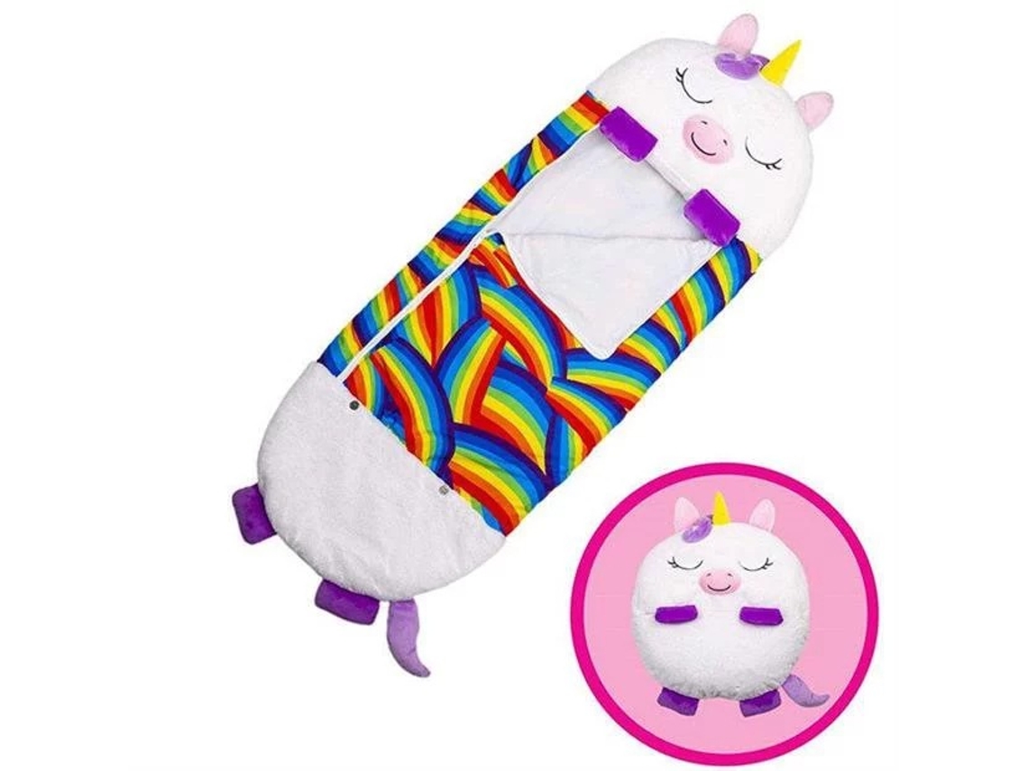 CUICH Saco De Dormir Unicornio Blanco 160*60Cm