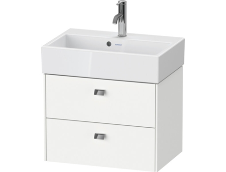 Mueble DURAVIT Brioso de baño de pared Compact 58,4 x 38,9 cm con 2 cajones incl. recorte de sifón y delantal para lavabo Vero Air 236860