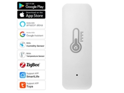 Sensor Inteligente De Temperatura Y Humedad Wi-fi Zigbee*