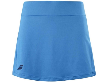 Falda para Mujer BABOLAT Play Azul para Tenis (6 - 8 Años)