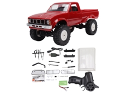 Camioneta Teledirigida 4x4, 2.4 Ghz, Batería De 600 Mah, Neumáticos Antideslizantes, Ideal Para Escalar. Para Mayores De 8 Años.