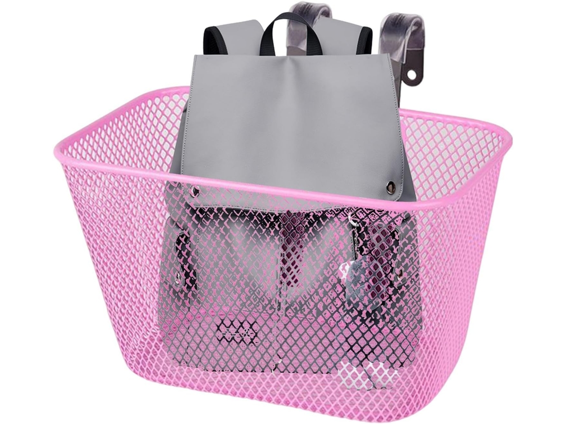 Cesta Para Bicicleta - Cesta Para Manillar - Equipo Resistente A La Corrosión Y A La Intemperie, Par