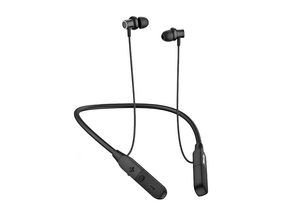 Auriculares Bluetooth 6.0 De Cuello, Graves Hifi, Micrófono Y Manos Libres Para Deporte Y Correr (negro)