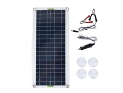 Cargador De Batería Portátil Con Panel Solar De 20 W Y 21 V, Polisilicio, Kit De Carga Para Coche