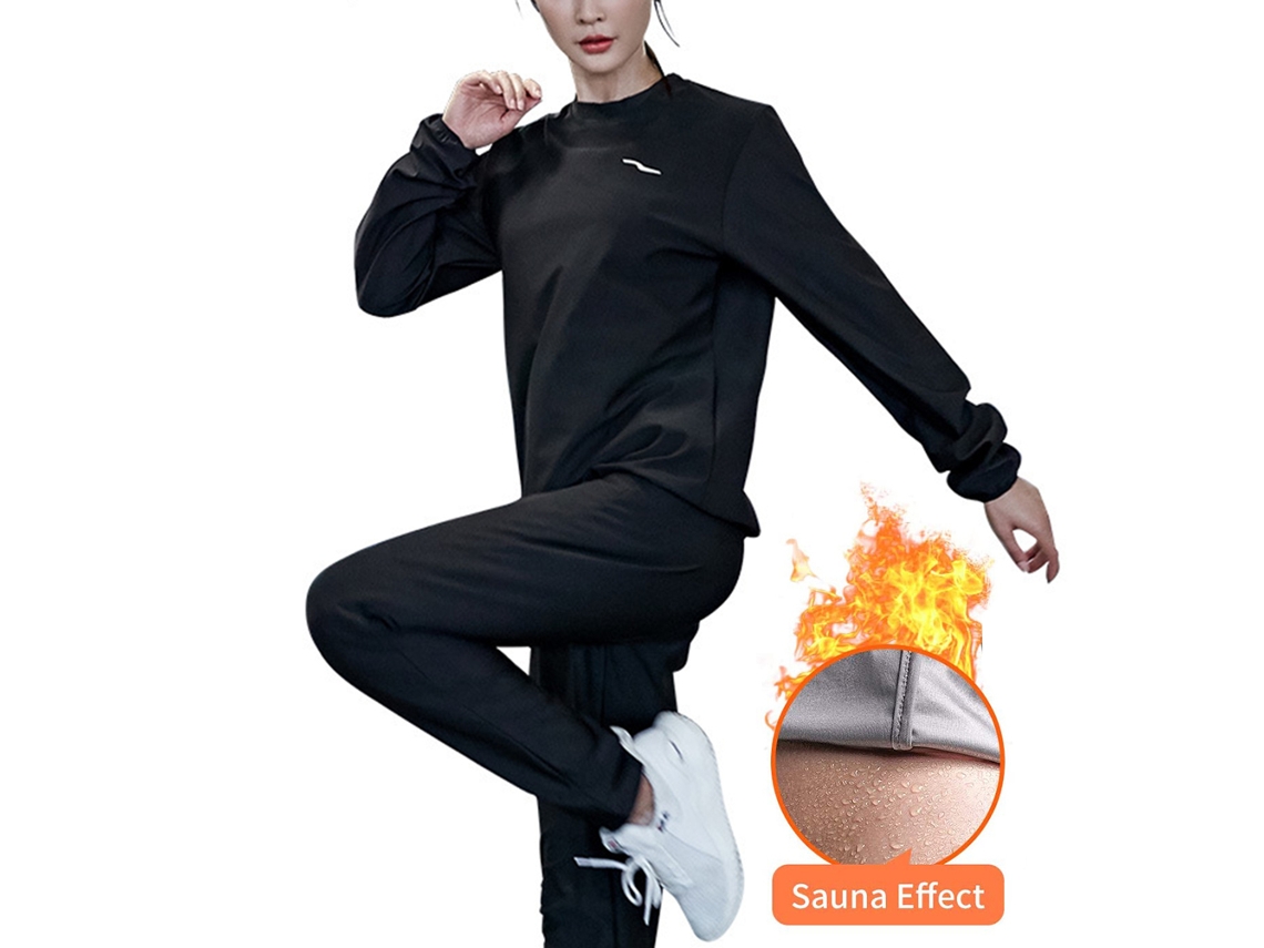 MEOIRUERY Traje Sauna para Mujer para Pérdida de Peso Ropa de Gimnasio y Entrenamiento para Sudar