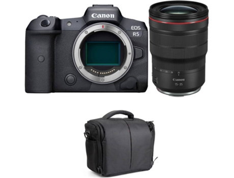 Kit Cámara CANON EOS R5 RF 15-35mm f/2.8L IS USM + Bolsa (Full-Frame)