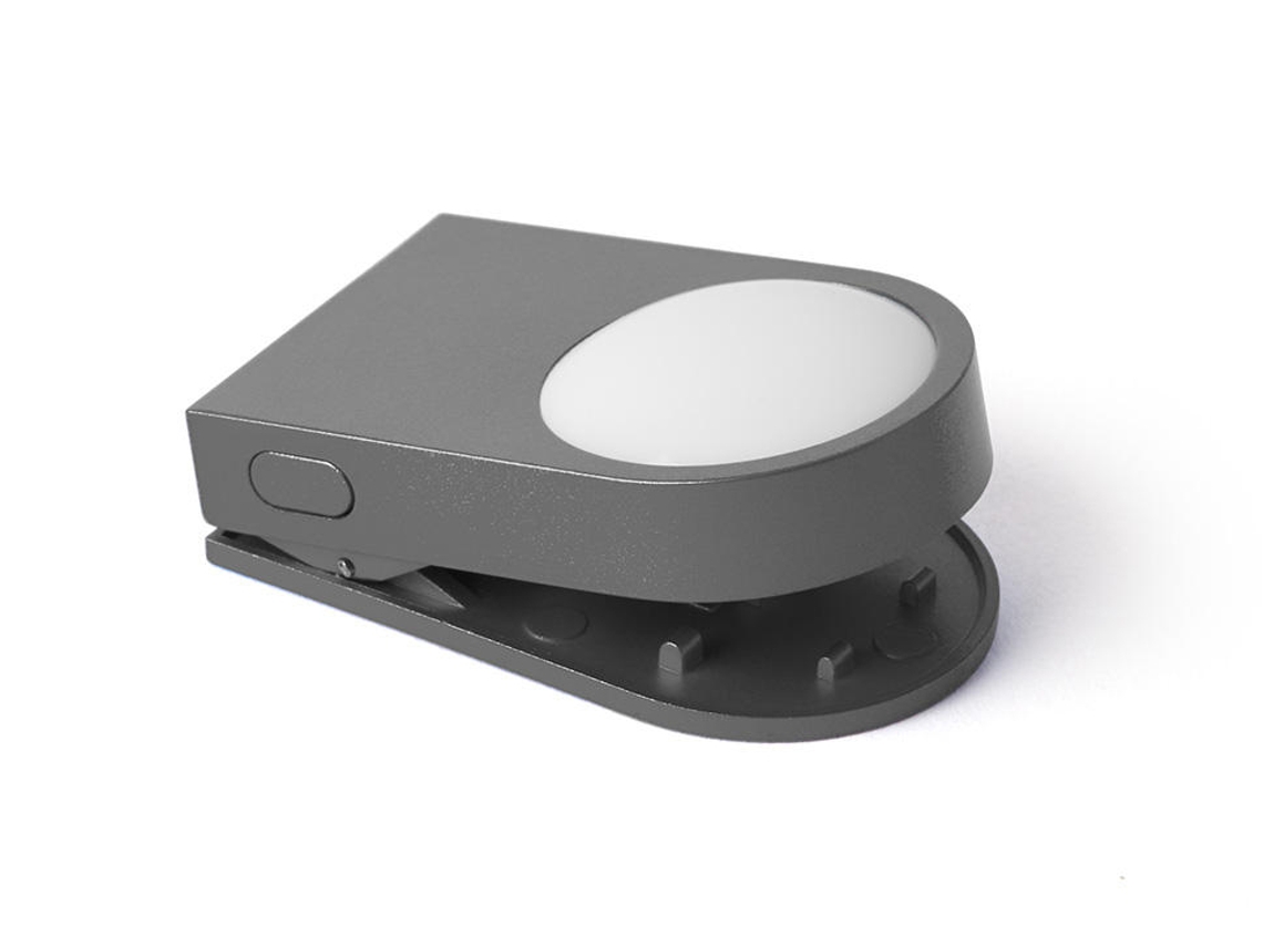 CLIP LEXON COM LED LUCIE GUN METAL