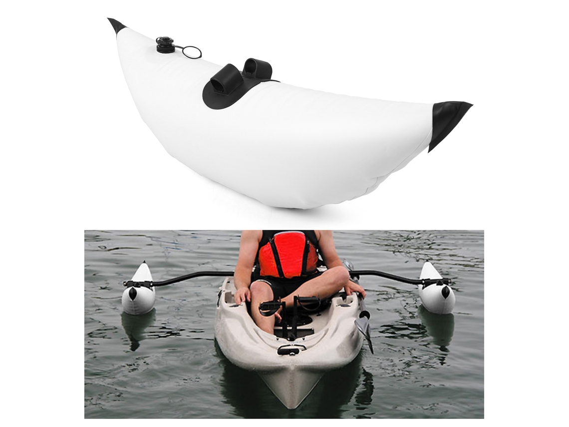 Sistema Estabilizador Inflable Para Flotador De Pvc Ligero Para Kayak, Canoa, Barco De Pesca.