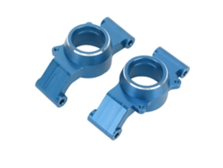 Soporte De Buje Trasero Rc De Aleación De Aluminio Cnc Para Traxxas 1/5, Repuesto Flexible Y Portátil - Azul