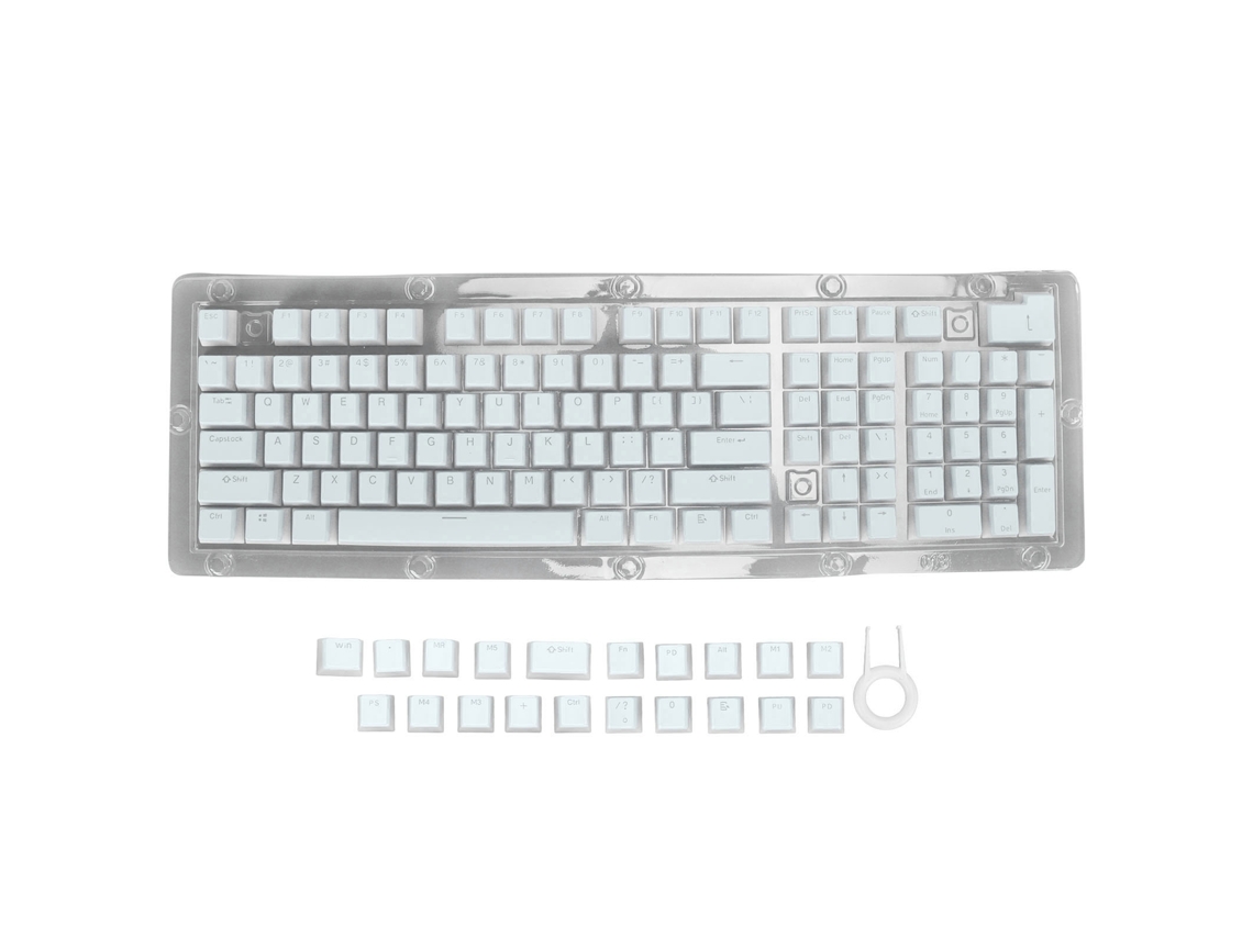 Teclas Pbt Pudding 130 Teclas Altura Oem Azul