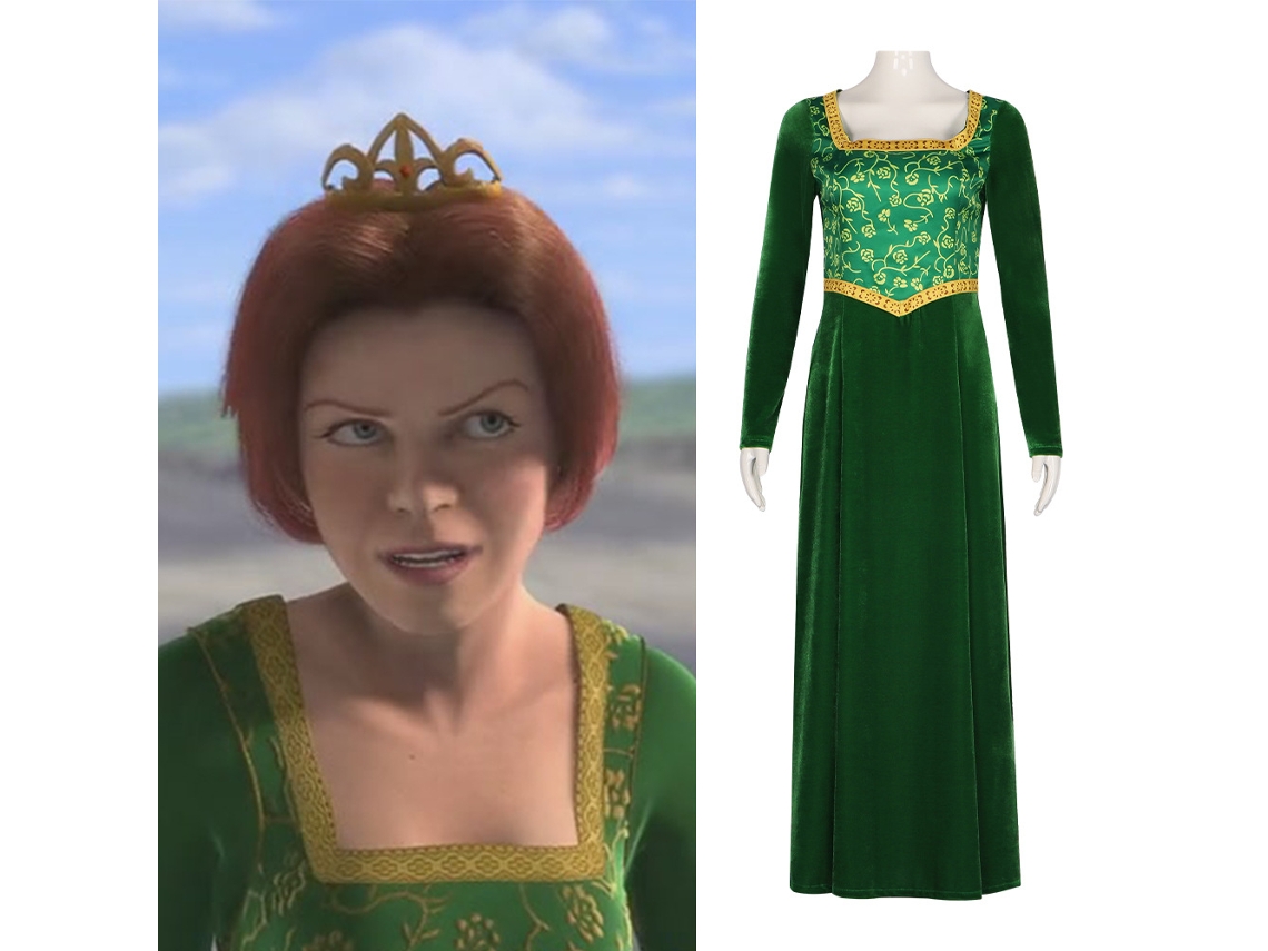 Vestido verde de fiona online