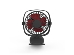 Ventilador portátil YDCY FS0412_zzh57 Negro