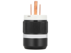 Plug De Energia Audio Monosaudio M130 De Cobre Puro 15a Para Equipamentos De Áudio Profissional