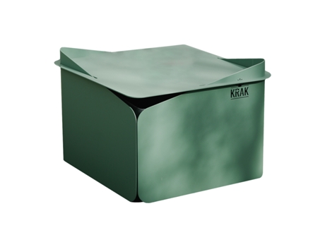 Brasero de madera bandeja 79x69cm levant plateau vert provence - KRAK