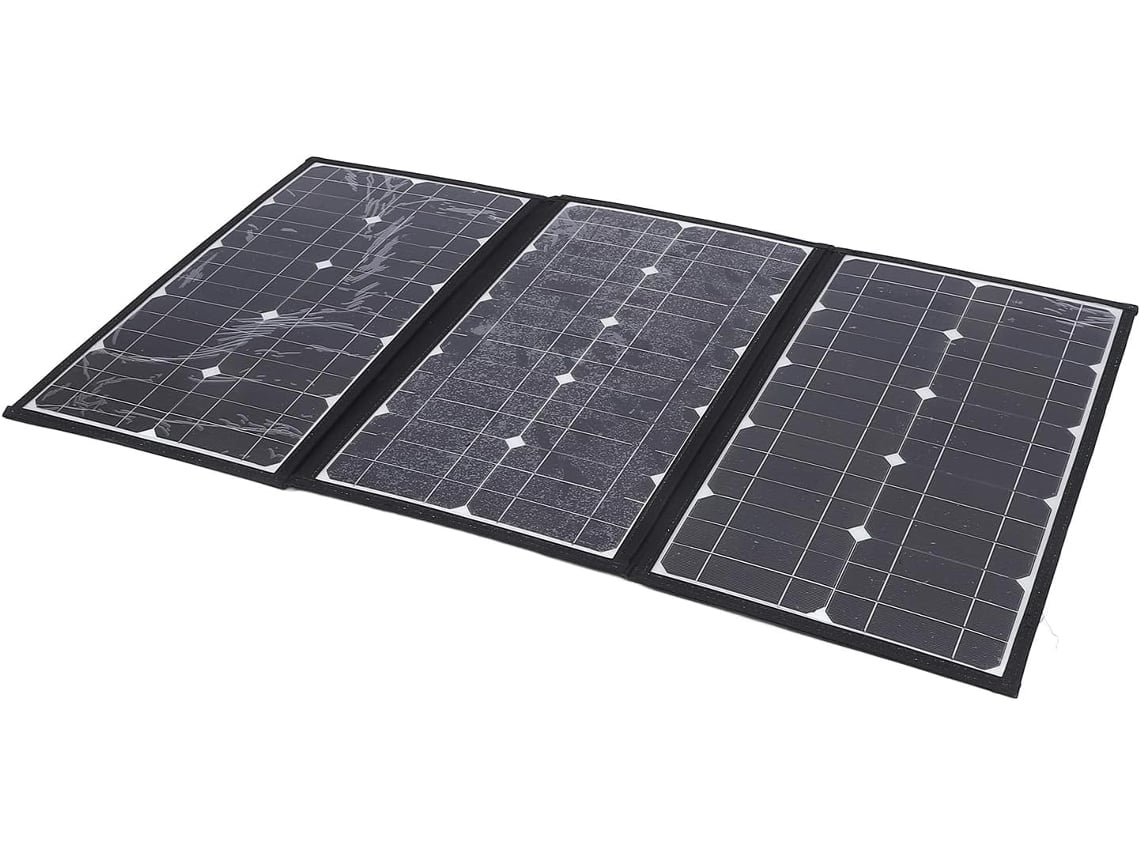 Cargador Portátil Con Panel Solar De 18 V, Resistente Al Agua Ip65, Ideal Para Acampar.