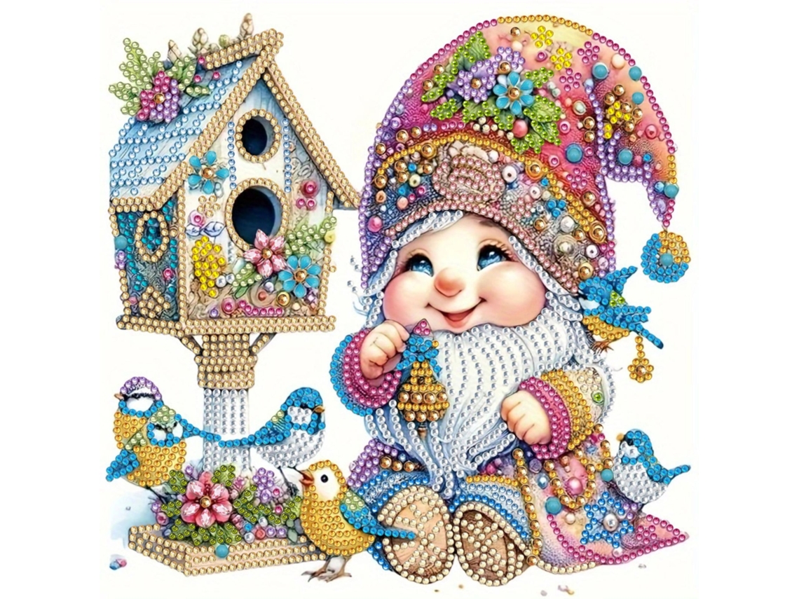 Pintura de diamante SIURN Ab33, manualidades, decoración del hogar (30 x 30 cm)