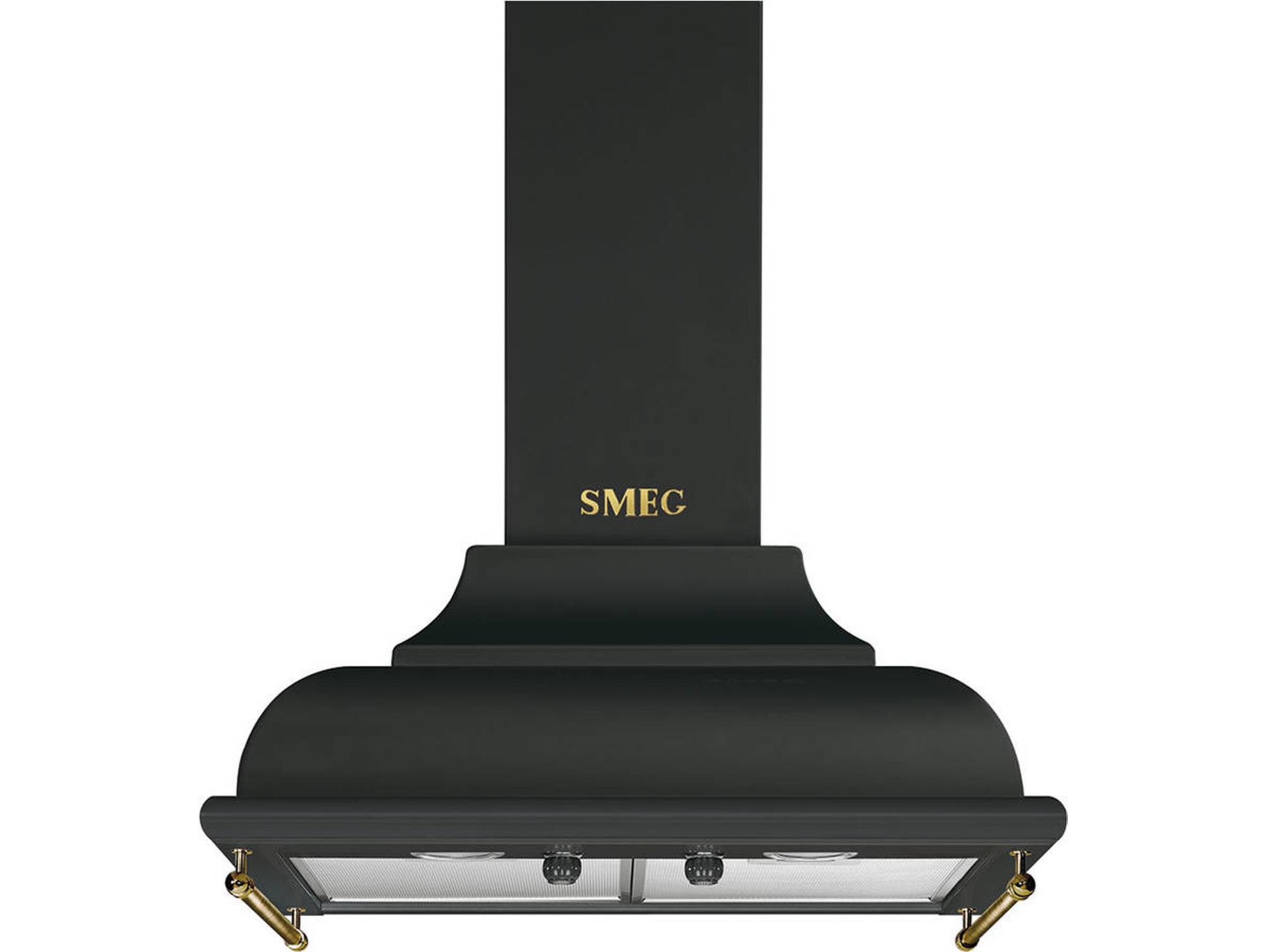 Campana SMEG Cortina KC16AOE (788 m3/h - 59.5 cm - Negro)