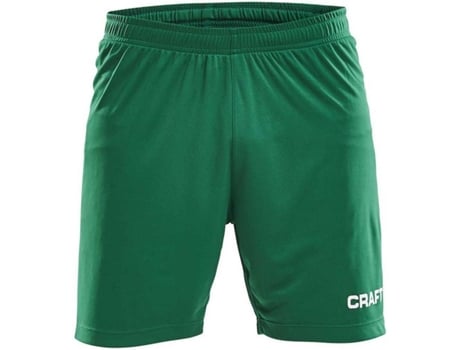 Pantalones para Hombre CRAFT Squad Solid Wb Verde para Fútbol (XS)