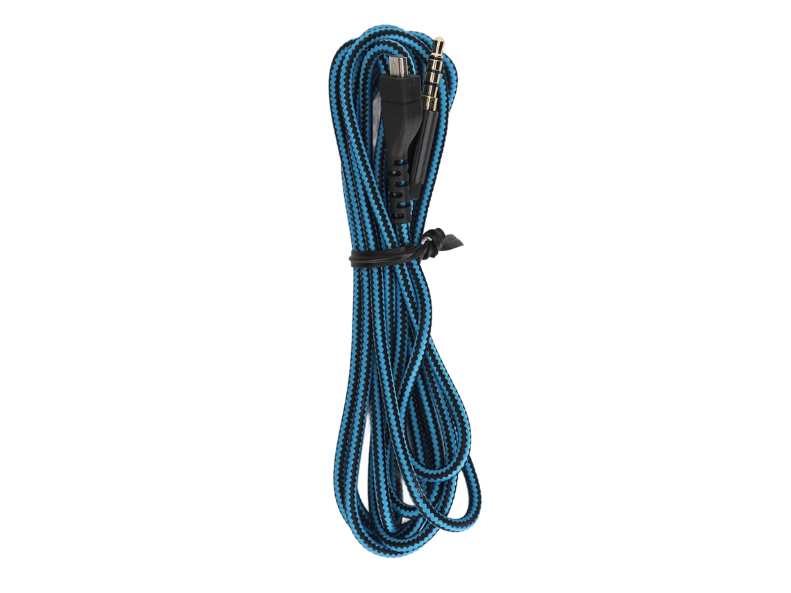 Cabo De Substituição Para Fones De Ouvido Steelseries Arctis 3 5 7 Prime Pro 2m Azul