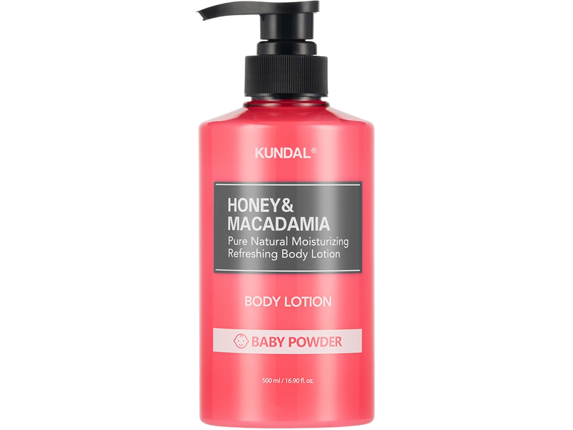 Loción Corporal Hidratante Kundal 500 Ml - Fragancia Baby Powder