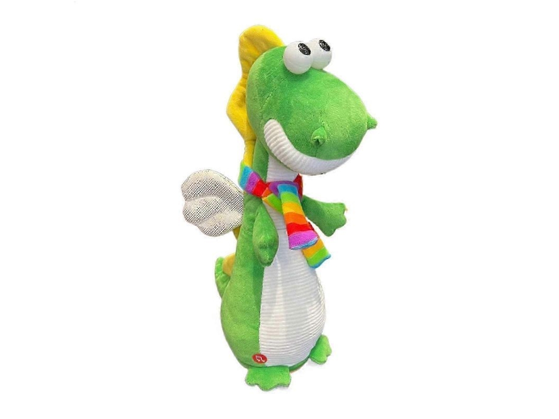 Dinosaurio De Peluche Musical Interactivo Con Movimientos Para Niños