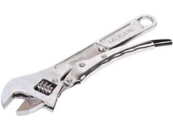 Llave Inglesa Ajustable De 25,4 Cm, Mordaza Mecanizada Con Precisión Para Tareas