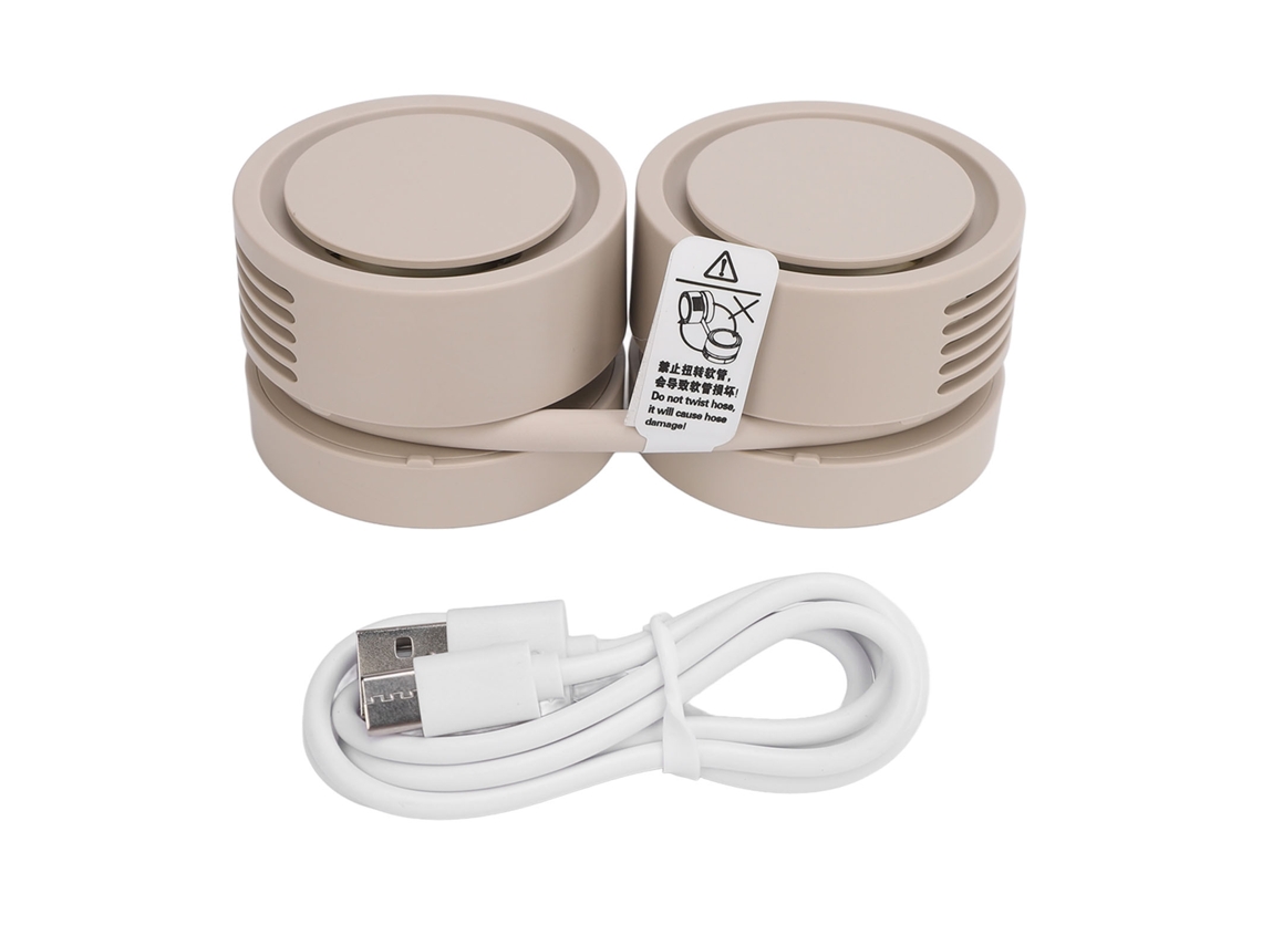 Collar con ventilador portátil para aromaterapia, sin aspas, 3 niveles de intensidad.