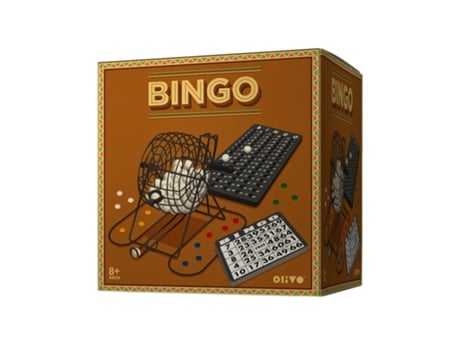Juego de Bingo OLIVO C/Maquina De Distribuicao De Bolas 649