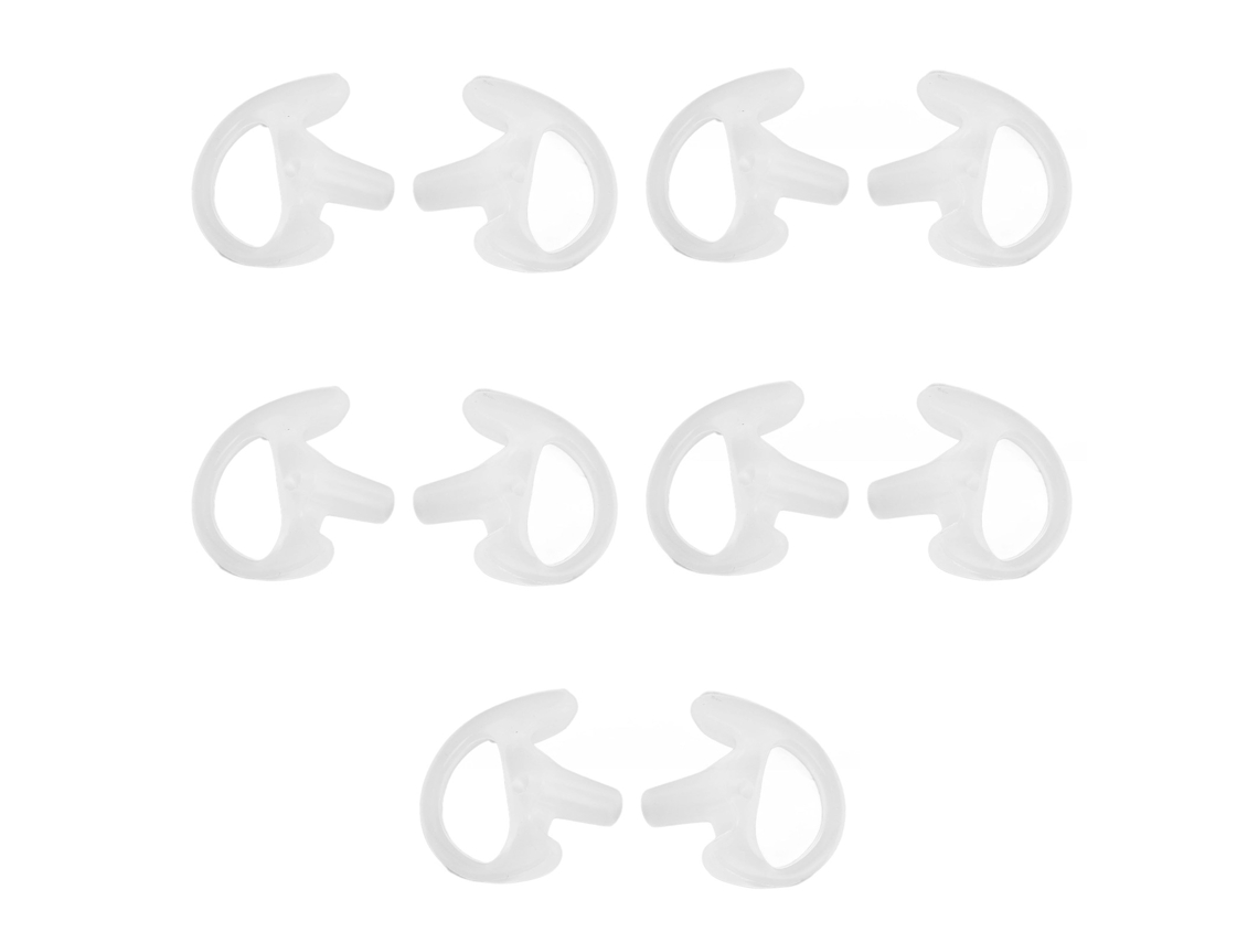 Moldes De Silicona Para Oídos De Radios Bidireccionales (walkie-talkies), Repuesto Ecológico, 5 Pares.