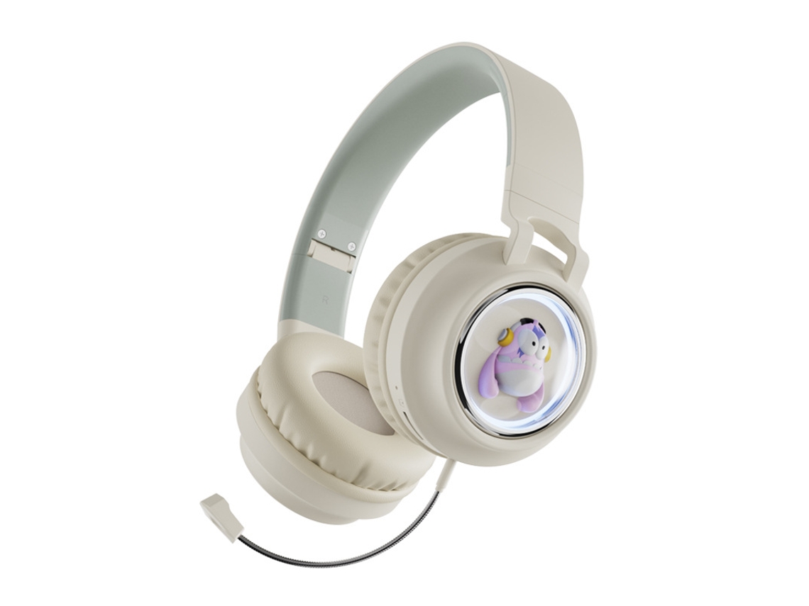 Auriculares On Ear Bluetooth TRUMSEN  Micrófono de diadema Q1 Blanco