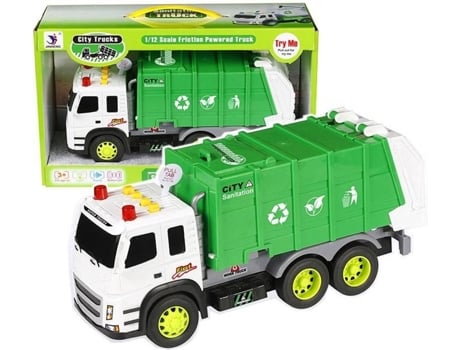 Coche IMPORTACION Friccion Camion Limpieza Sonidos 31 Cm (Edad MÁÂÁÂÁÂÁ nima: 3 AÁÂÁÂÁÂÁ±os)