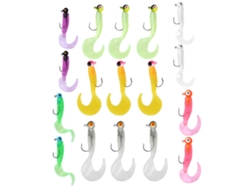 Conjunto De Combinación De Cebo Suave De Pescado Lead-package, Señuelo Biónico Para Atraer Peces, Especial Para Pesca Con Señuelos